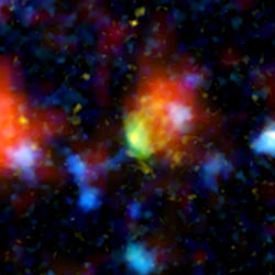モンスター銀河の1つ「EQ J100054+023435」 wikipedia