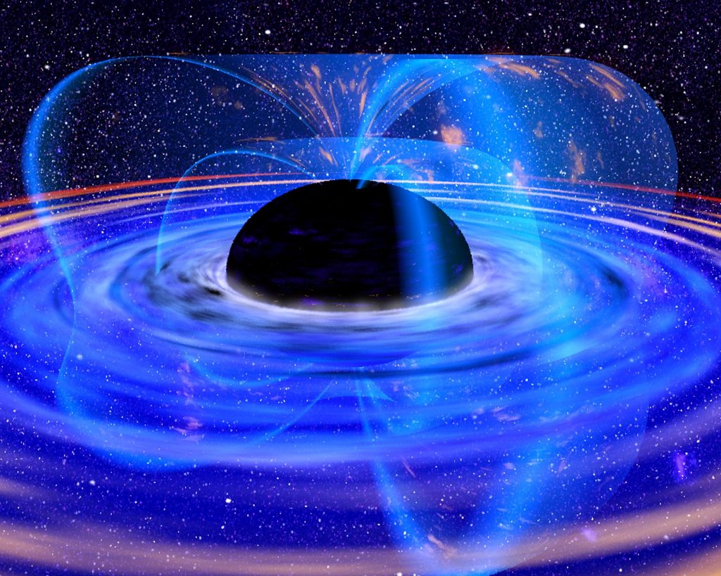 ブラックホールのイメージ wikipedia