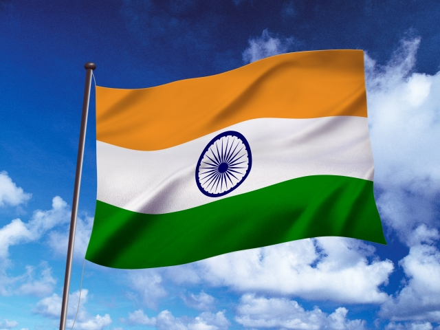 インド 国旗 f