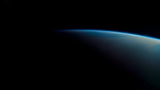国際宇宙ステーションから見た地球 f